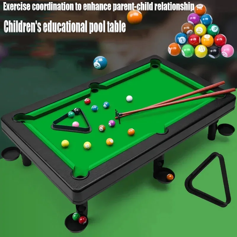 Board Game Live - Mini Pool Table Game Tabletop Desktop