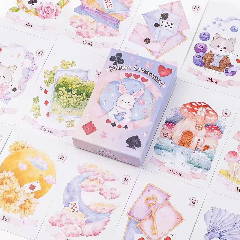 Dream Lenormand Oracle Cards 4 - Board Game Of Life 评论和价格