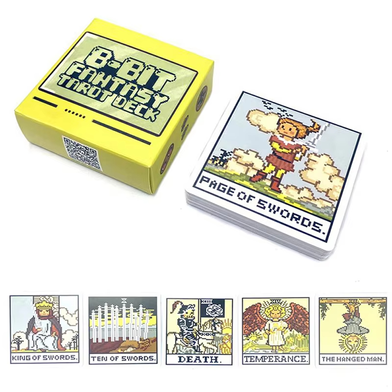 8 Bit Fantasy Tarot Deck Card  - Board Game Of Life 评论和价格